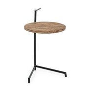 Holz und Stahltisch Walton 38 x 44x 63 h cm