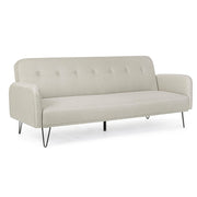 Bridjet Beige Bettsofa im Design Nactinable Stoff