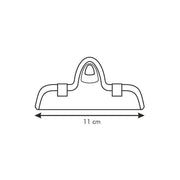 Setzen Sie 2 PCs -Clip für Taschen frühzeitig