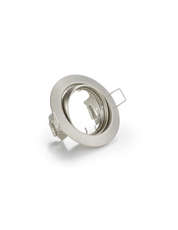 Rotondo gebaut -Spot Jura 1xgu10 Nickel Ø8 cm Triobeleuchtung