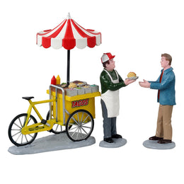Lemax Taco Cart Set von 3