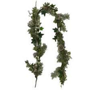 Weißes Plastikfestono 150 cm