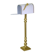 Gold Metall Mailbox cmø33h127