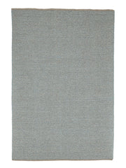 Blauer Teppich im Freien im Freien