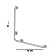 Sicherheitskorrespondenz 78 x 78 cm für die behinderte weiße Farbe