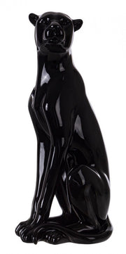Statue Olympus Leopardo Black H60