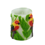 LED -Kerzenpapagei cmø8h10