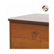 Mobile Achse Stiro Antike Walnussholz Nobbled 3 Schubladen CM 44x57XH.89