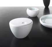 Weißer Harz Tabelle 60x60x30h cm