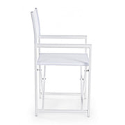 Weißer Regiestuhl Taylor Bizzotto Garden Folding House