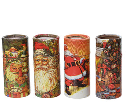 in Pappelholz 4 Achsen H 10 Ø 5 cm