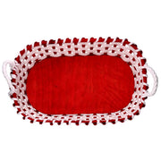Cesto Rosso Bimini Oval CM50x38H13