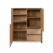 Hochschublade vergeblich vergeblich, dass Antacit -Profile 120 x 40 x 140 h cm