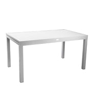 Aluminiumtisch Sullivan Extentable White