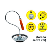 Magnetstangenflex Vigor Magnetschale LED -Leuchte