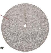 Coverbase Tree Stoff mit Champagner CM Ø90 -Zentren