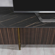 Black-Eban TV 400 cm x 1800 cm H. 450 cm