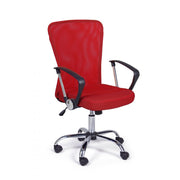 Red Brisbane Office Chair Verstellbare Höhe