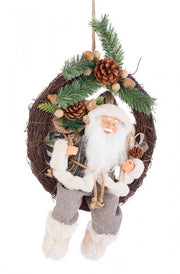 6x Crown Santa Charles Green D30