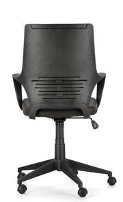 Damon Fabric Office Sessel mit schwarzer Rückenlehne