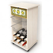 Küche Obstwagen Zitrone 40x45x85h CM