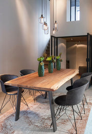 Syrienblauer Baumwollteppich 140 x 200 cm