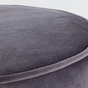 Moderne kombinierte Set von Tavolino-Pouf Annika dunkelgrau