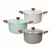 Tognana Porcellane mehrfarbige runde Pfanne