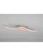 Deckenleuchte Decke Doppelgestaltung Bacchetta LED 4000k Route Rosa Trio Lighting Gold