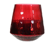 Wassergrüner Glashalter L 38 x P 29 x H 27 Ø 8,5 cm