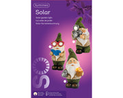 Solarfiguren im Outdoor -Poliresin