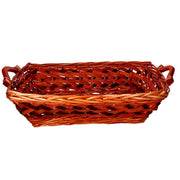 Cesto Wicker Walnuss Walnuss rechteckiger Honig CM53X38H13