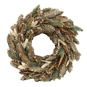 Coroncina mit grünen braunen Blättern CM Ø30H7.5