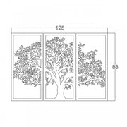 Moderne Bildwanddekoration