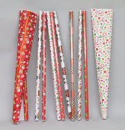 Weihnachtsgeschenkpapier CM.100X500 ROLL MM.12 ASS.in Aussteller Weihnachtsdekoration