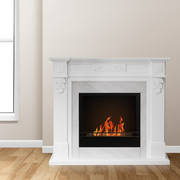 Bioethanol -Kamin Bioethanne aus dem gemahlenen Truman White Marble Effekt L108 x P32 x H102