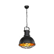 Federlampe Tonya Asz1187 Industriestil Nero Effez