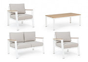 Belmar White Garden Wohnzimmer Set