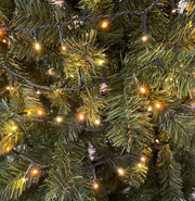 Bandkette Ø6cm NTLG 1000 abgebrochenes grünes Kabel 4+30,5 m Weihnachtslichter