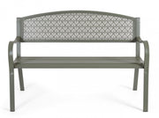 Lizette Dark Olive Bench Bank