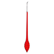 Weihnachten funchagly in roter Glagcia Drop 5,5x H40 cm