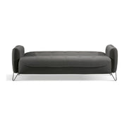 Drei -Seerer -Sofa -Bett in grauer Stoffkrone 215x94x H98 cm