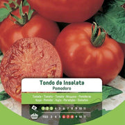 Runde Tomatensamen aus dem Bag -Salat