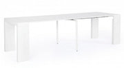 Erweiterbares weißes Designtisch -Designstil