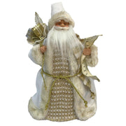 Santa Claus Stofftipp mit Gold Royalbianco CM20X11H30