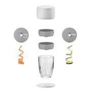 Guzzini Bianco Manual Spiralizer
