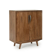 Vintage -Style -Holzschrank 2 Türen CM 90x40x108 cm