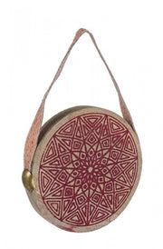 12x Red Iroko Medaillon