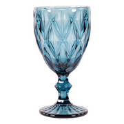 Blaues Botschafterglas