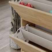 Ribalt Ribal -Schuhregal mit 4 Türen L73 x P26 x 154,5H cm